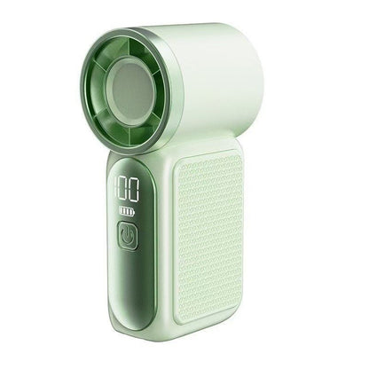 ✨Turbo Handheld Fan – LED Display, 6 Speeds, 3000mAh🔋