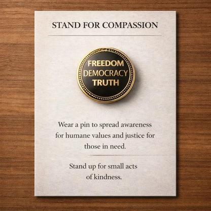 Stand for Compassion - "Be Good" & "Ice Out" Pins