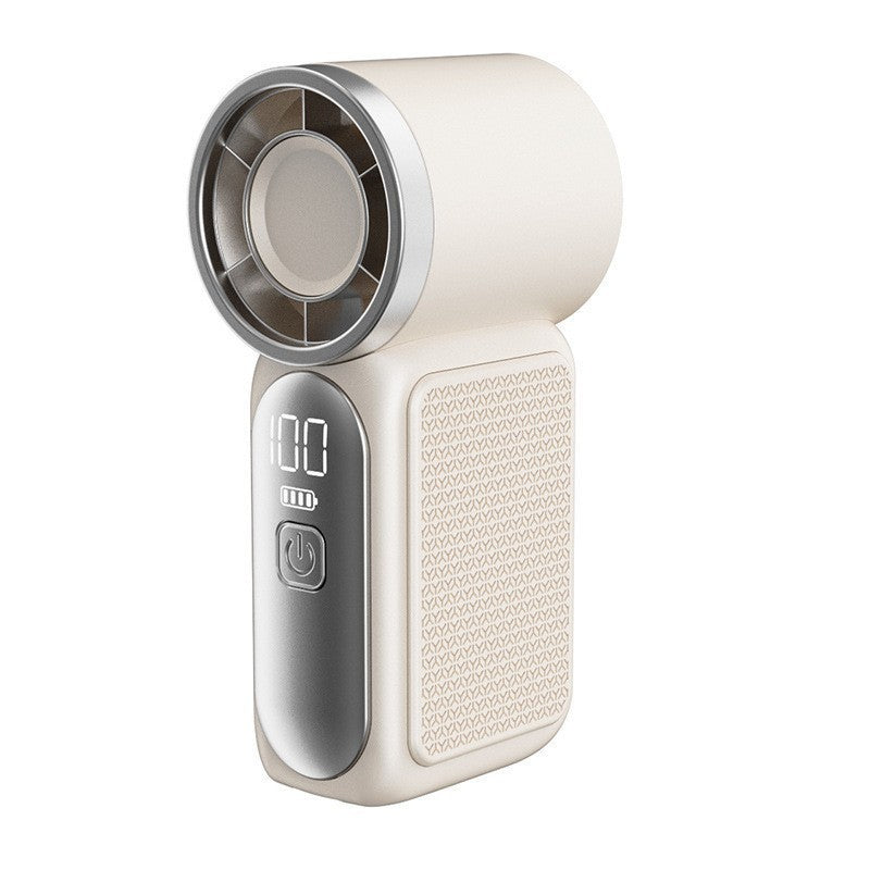 ✨Turbo Handheld Fan – LED Display, 6 Speeds, 3000mAh🔋