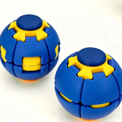 Magic Squishy Spinning Ball – Press-to-Spin Pocket Fidget Toy