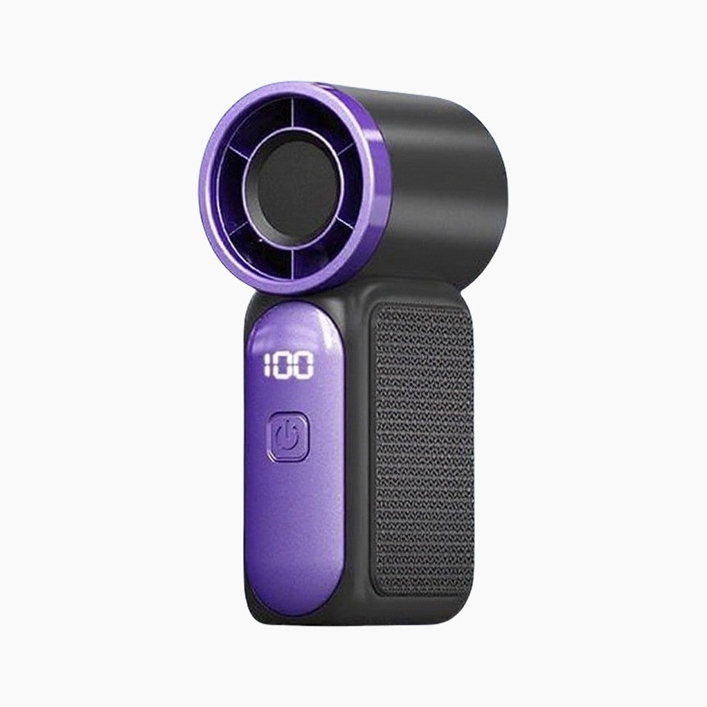 ✨Turbo Handheld Fan – LED Display, 6 Speeds, 3000mAh🔋