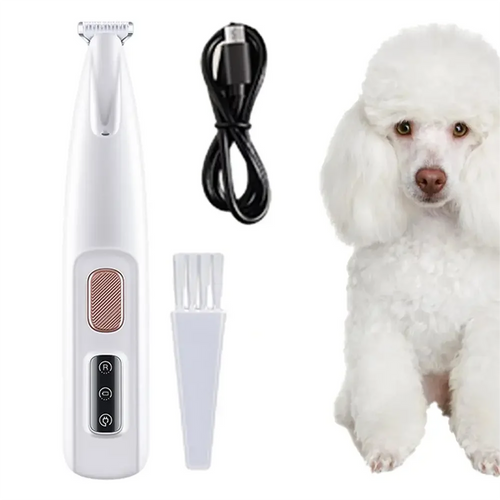 ✂️🐾Precision Pet Trimmer – Safe Grooming for Paws, Eyes & Tail with LED Light