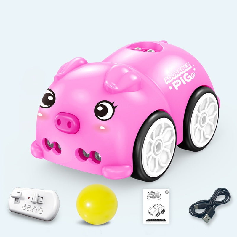 🎄Gifts For Children🎁🏀RC Intelligent Sensor Remote Control Cartoon Control Electric Car Music Boy Toy