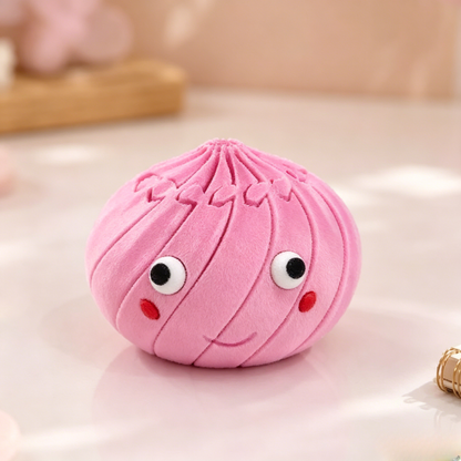 Dumpling 3D Printed Fidget Toy, Cute Kawaii Desk Decor, Squishy Inspired Gift