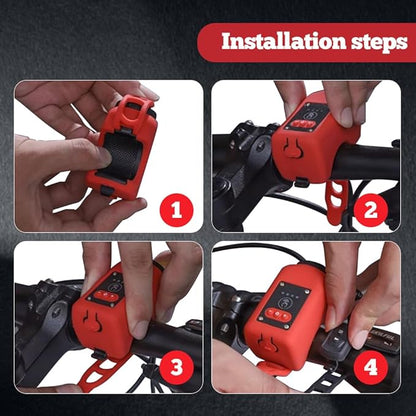 Woyuosn 2-in-1 Bike Light and Horn