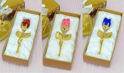 🔥 Hot Sale🌹Eternal Love Metal Crystal Rose (May your love last forever!) 💝
