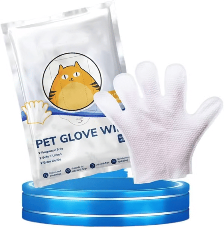 🔥Odor-Removing Pet Grooming Gloves