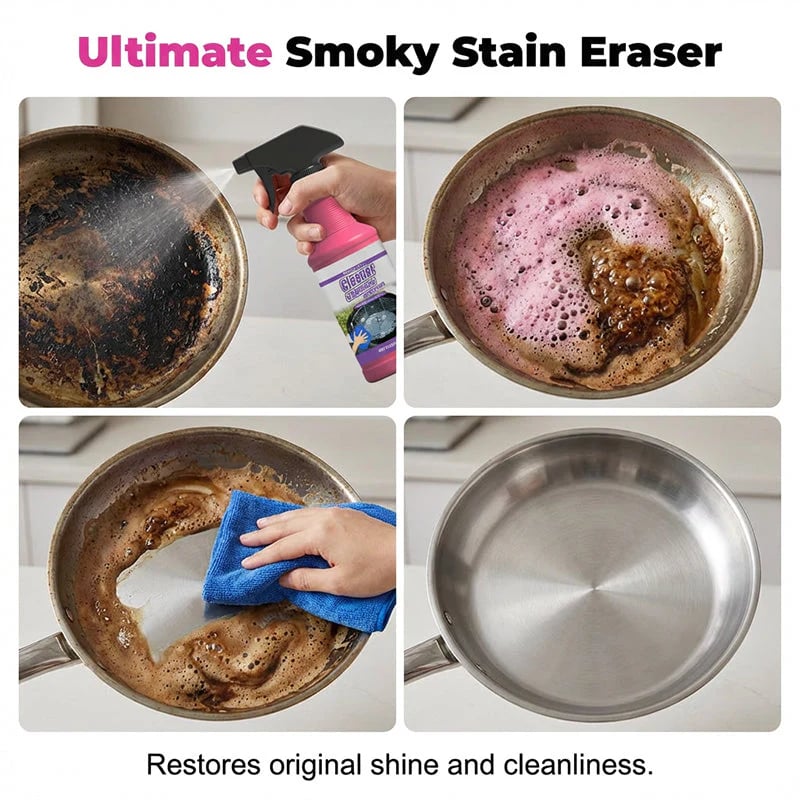 🍖🧼Fast-Acting Heavy-Duty Grill Degreaser Spray✨