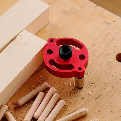 🛠️Self-Centering Doweling Jig – Precision Drill Guide for Flawless Woodworking Joints