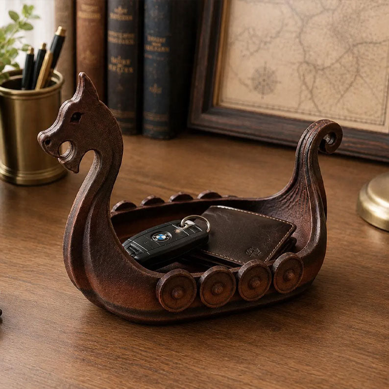 Viking Ship Trinket Tray