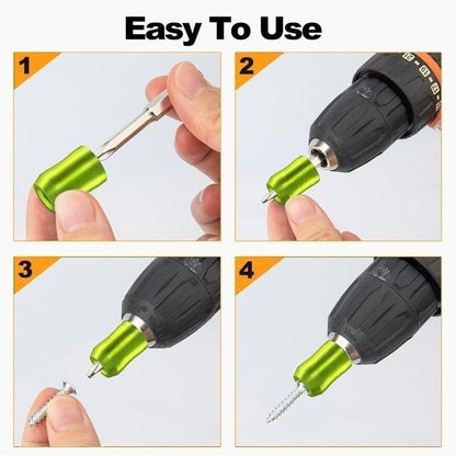 Magnetic Drill Bit Ring For Quick Screw Pickup