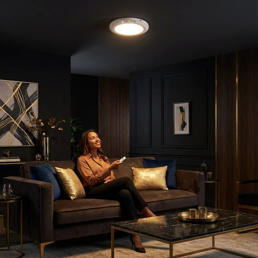 ✨Dimmable rechargeable ceiling light with motion sensor – magnetic & wireless