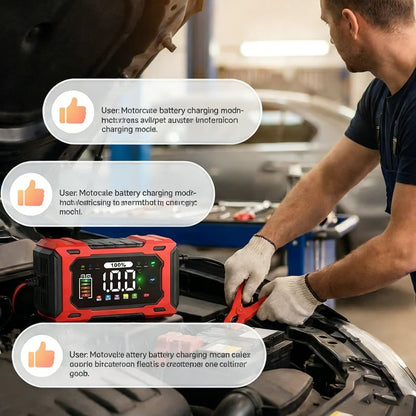 ⚡ Dailyardpromax® 12V 6A Smart Car Battery Charger with Pulse Repair – Fast, Safe & Extend Battery Life 🚗🔋✨