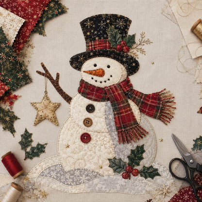 🎅Christmas Patchwork Fabric DIY Decor Kit