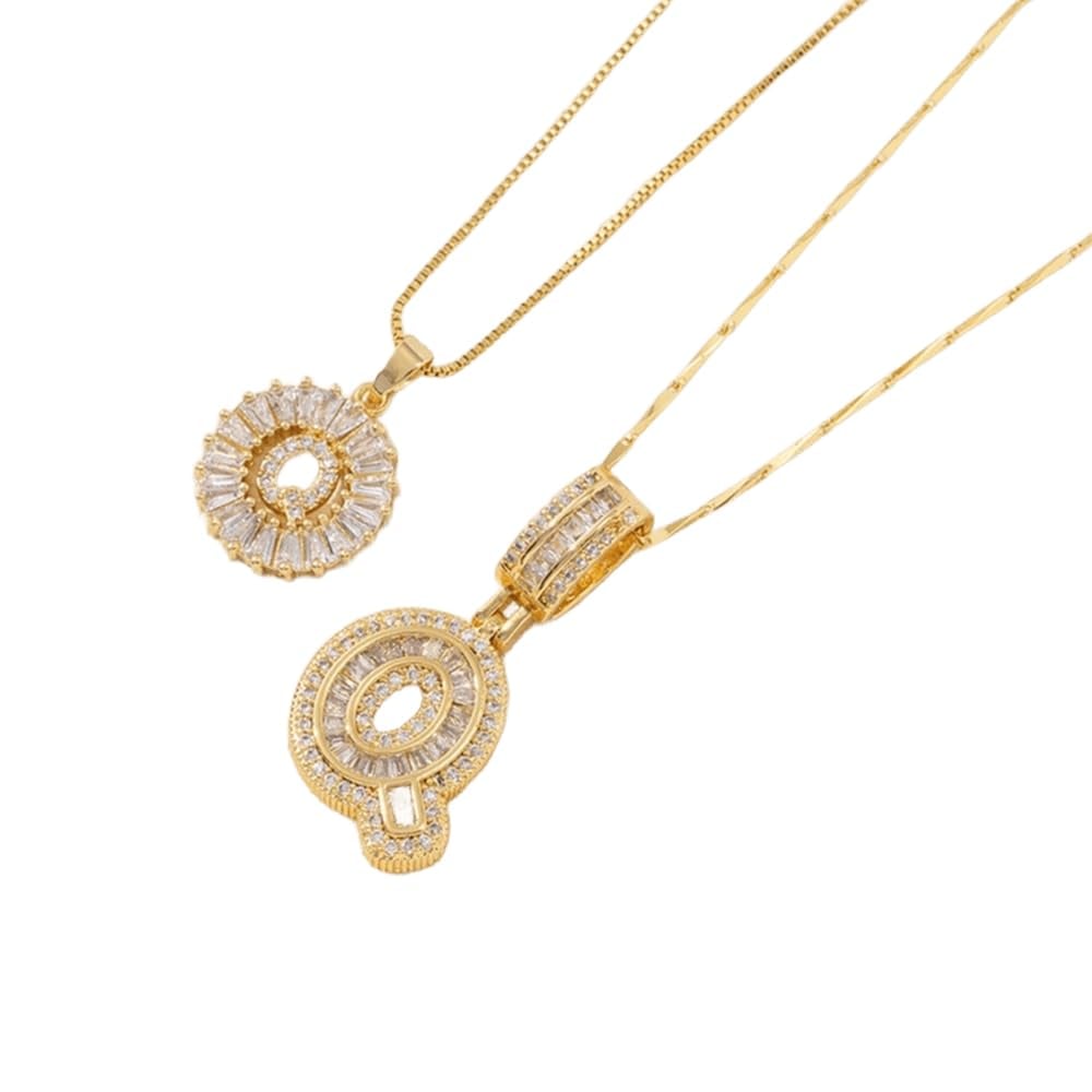 🔥Initial Letter Pendant Necklaces - 2 Pack