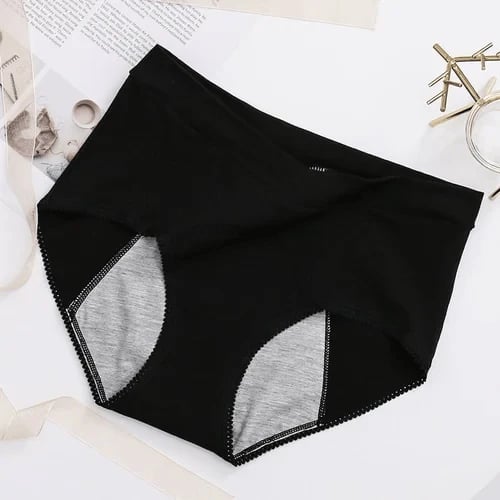 🩲  NOW! 🔥 High-Waisted Leak Proof Period Panties – Absorbent, breathable & odor-control – up to 3 tampons worth of protection – comfortable for all-day wear 🩸