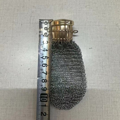 Vintage Handmade Stainless Steel Coin Purse
