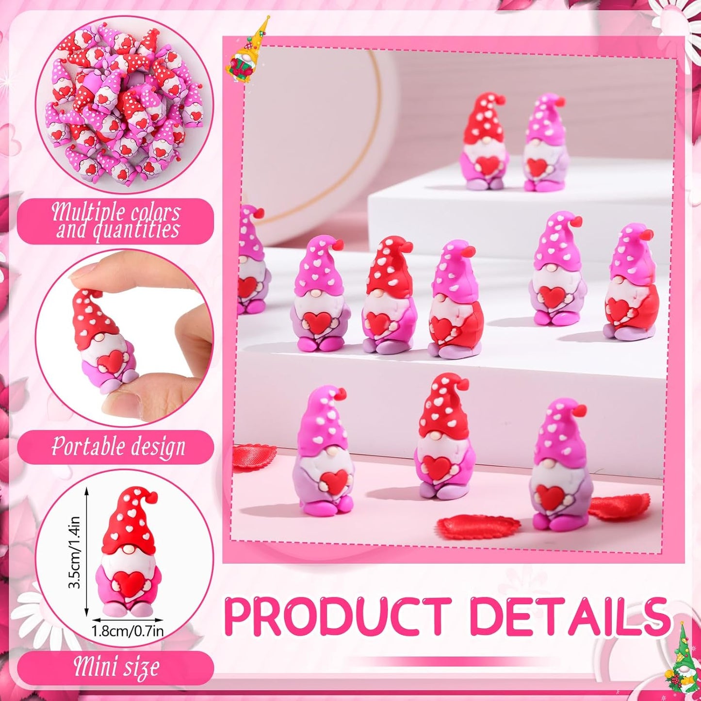 Valentine's Day New Arrivals-Sale 49%❤️Valentine‘s Day Heart Gnomes