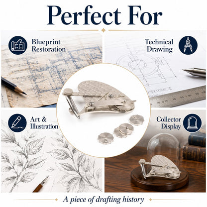 ✨ Vintage Precision Dotting Pen Set: The Blueprint Drafting Tool