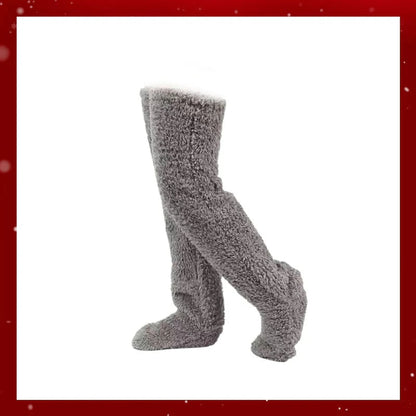 💕Velvety Fleece Knee Socks For Christmas❄️