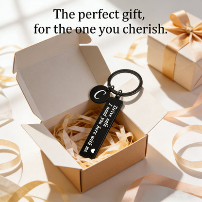 🔑 Customizable Heartwarming Keychain | Hang "Your Care" on Their Keys ❤️