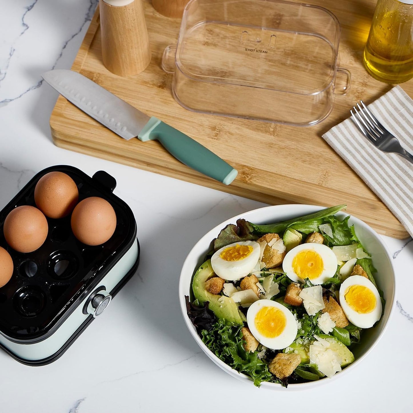 🔥 Effortless Breakfasts with Our Electric Egg Cooker! 🍳✨