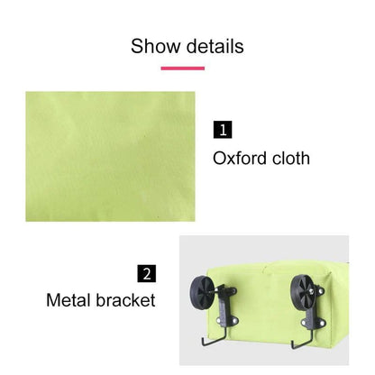 🛍️✨ Convertible shopping tote – hides wheels, holds 20kg, expands with zipper!