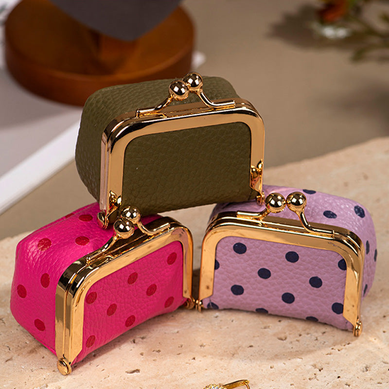 Mini Polka Dot Jewelry Box🎀
