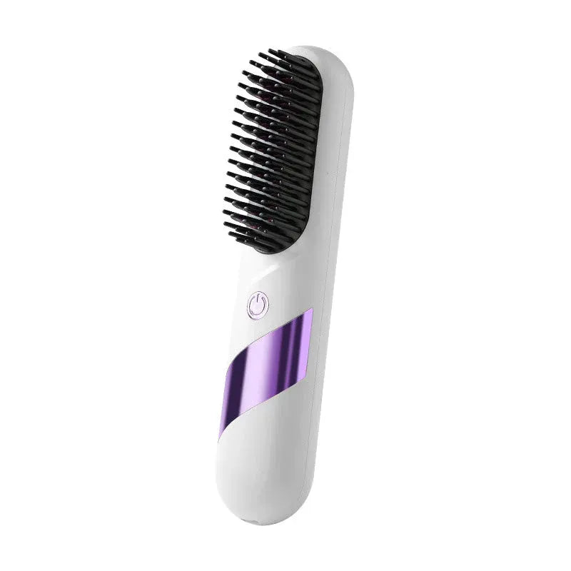 🔥Limited-time offer- 49% OFF🔥Cordless Ceramic Hair Straightener Brush