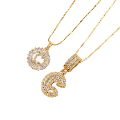 🔥Initial Letter Pendant Necklaces - 2 Pack