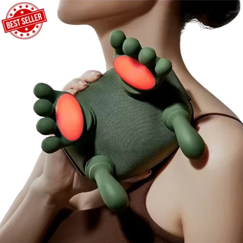 🎅Christmas Hot Sale 49% Off🎁3D Shiatsu Neck Massager + Heat 🔥