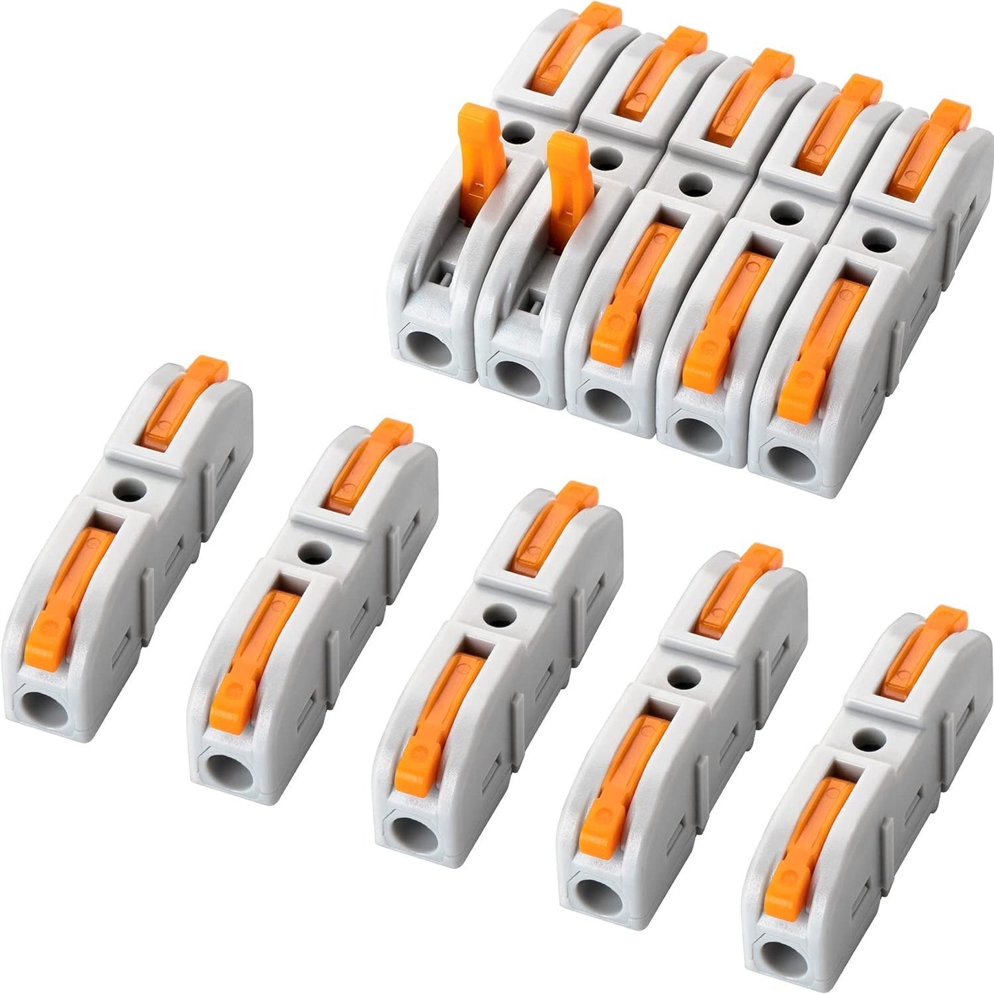 Universal Quick Lever Electrical Wire Connectors (24-12 AWG) Assortment