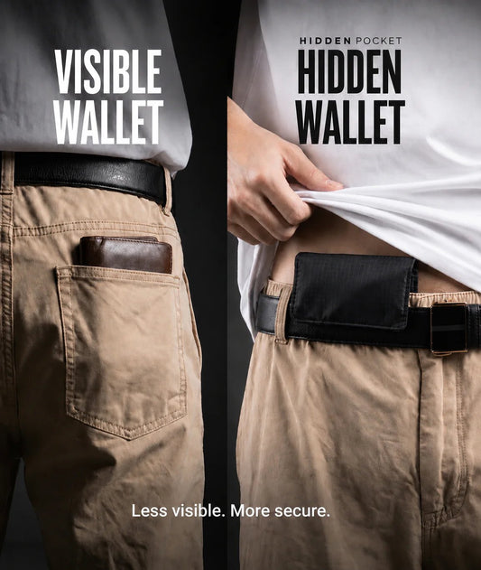 Anti-Theft Travel Pouch | Lightweight Safe Storage Bag for Travel