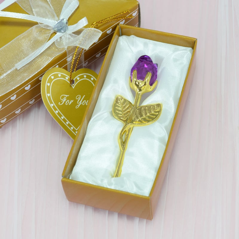 🔥 Hot Sale🌹Eternal Love Metal Crystal Rose (May your love last forever!) 💝