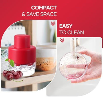 🍒Cherry Pitter Tool: Multi-functional 7-Hole Core Remover for Jam Making🍯