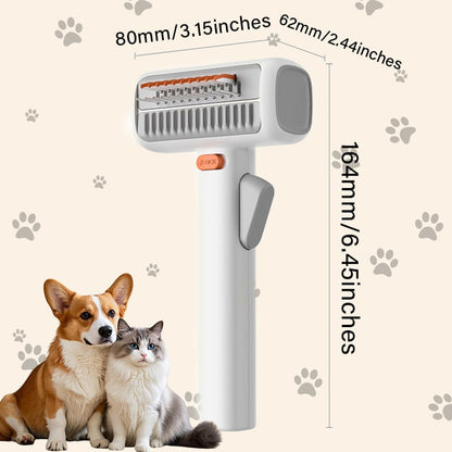 2-IN-1 Pet Self-Detangling & Grooming Comb