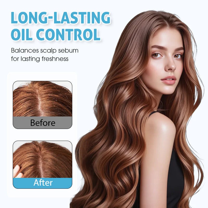 Rinse-Free Hair Cleansing Gloves for Oil Control (10-Pack)