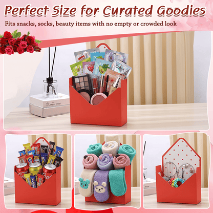 ❤️Valentine’s Day Open-Top Gift Basket Box
