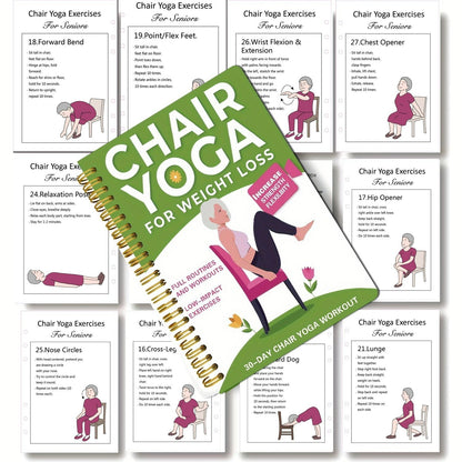 🧘‍♀️ Chair Yoga Made Simple: Low-Impact Exercises to Boost Strength, Mobility & Balance for Everyday Wellness