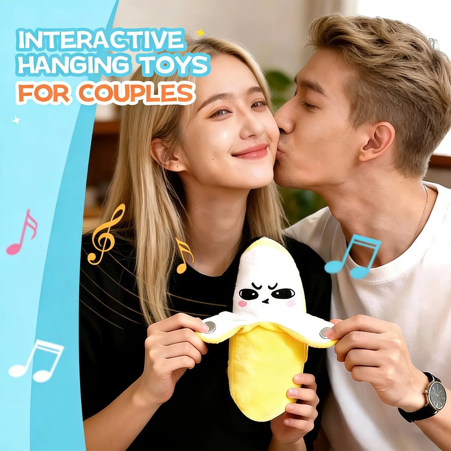 🔥💖Interactive Music Plush Toy Set🍌🍓🥕