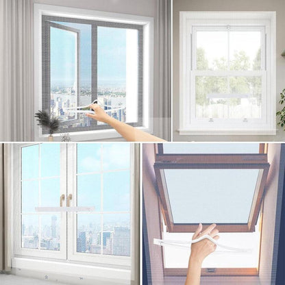 ⏳ Limited-time 49%OFF!!✨3-Second Fit Window Mesh 🌬️ Ultra-fine 1.0mm mesh 🦟 Blocks virtually all bugs ✅ Breathable & invisible 🏡 Trusted by thousands of US homes for a bug-free summer!