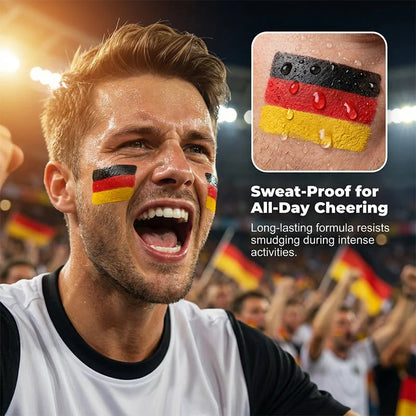 🌈✨National Flag Face Paint Stick for Sports Fans