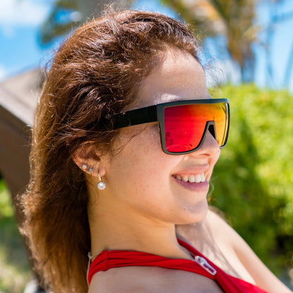 🔥ANSI Z87+ Safety Sunglasses Mirrored Colored Lens Side Protection Removable Side Shields