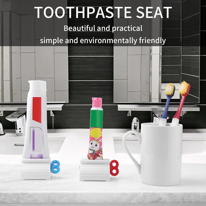 🦷 Rotating Tube Toothpaste Dispenser  ✨