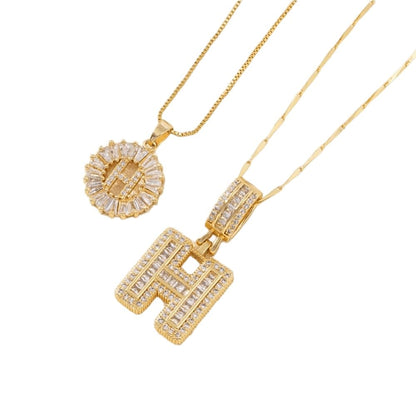 🔥Initial Letter Pendant Necklaces - 2 Pack