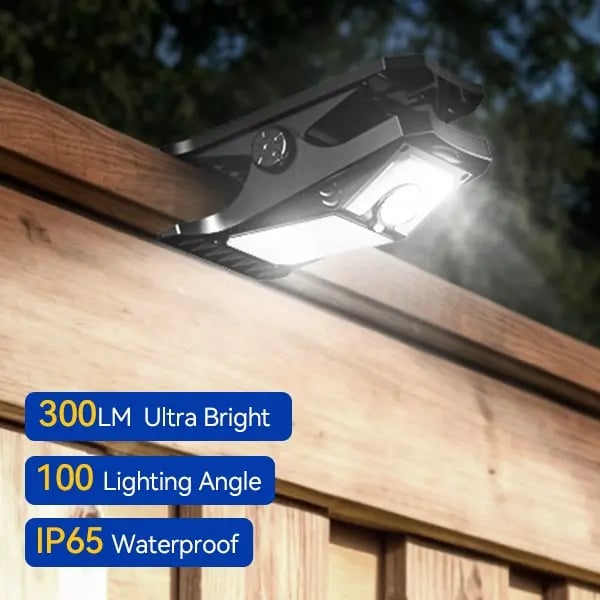 USB & Solar-Powered Four-Colour Adjustable Torch for Outdoor Use