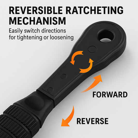 🔥2 in 1 Drill Chuck Ratchet Spanner