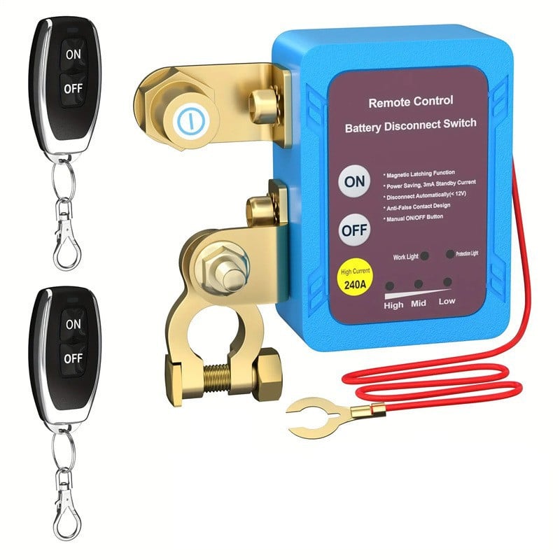 🔒⚡Remote control of car devices for anti-theft safety
