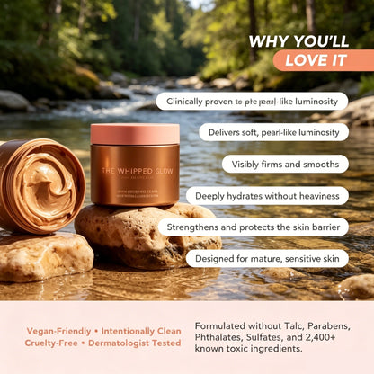 ✨ Glow Like a Pearl! Whipped Body Butter with Marshmallow Extract – Ultra-Hydrating, Luminous Finish