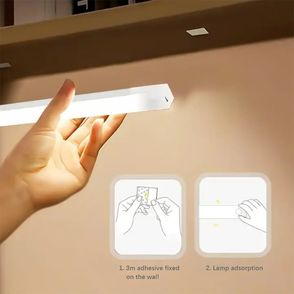 💡Punch-free Smart Sensor Magnetic Rechargeable LED Lights